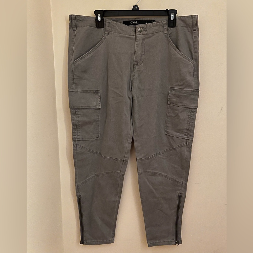 Gray Cargo Pants